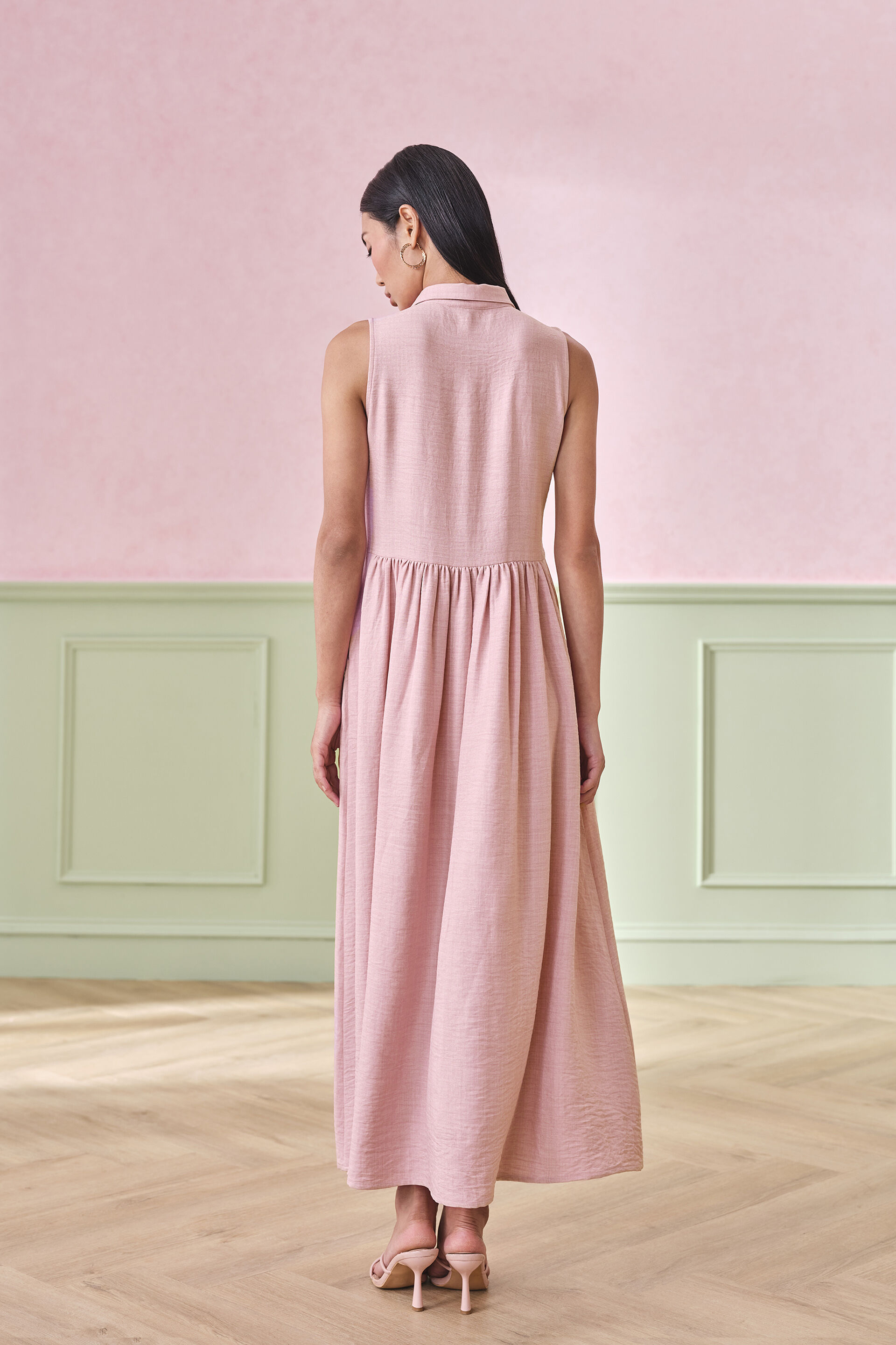 Bubble-yum Peach Dress, Peach, image 5